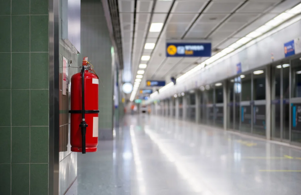 อุปกรณ์ความปลอดภัย ถังดับเพลิง